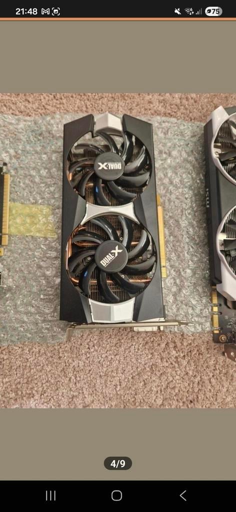 Sapphire Dual-X AMD Radeon R9 270X Grafische Kaart 2GB, Computers en Software, Videokaarten, PCI-Express 3, Gebruikt, AMD, Ophalen of Verzenden