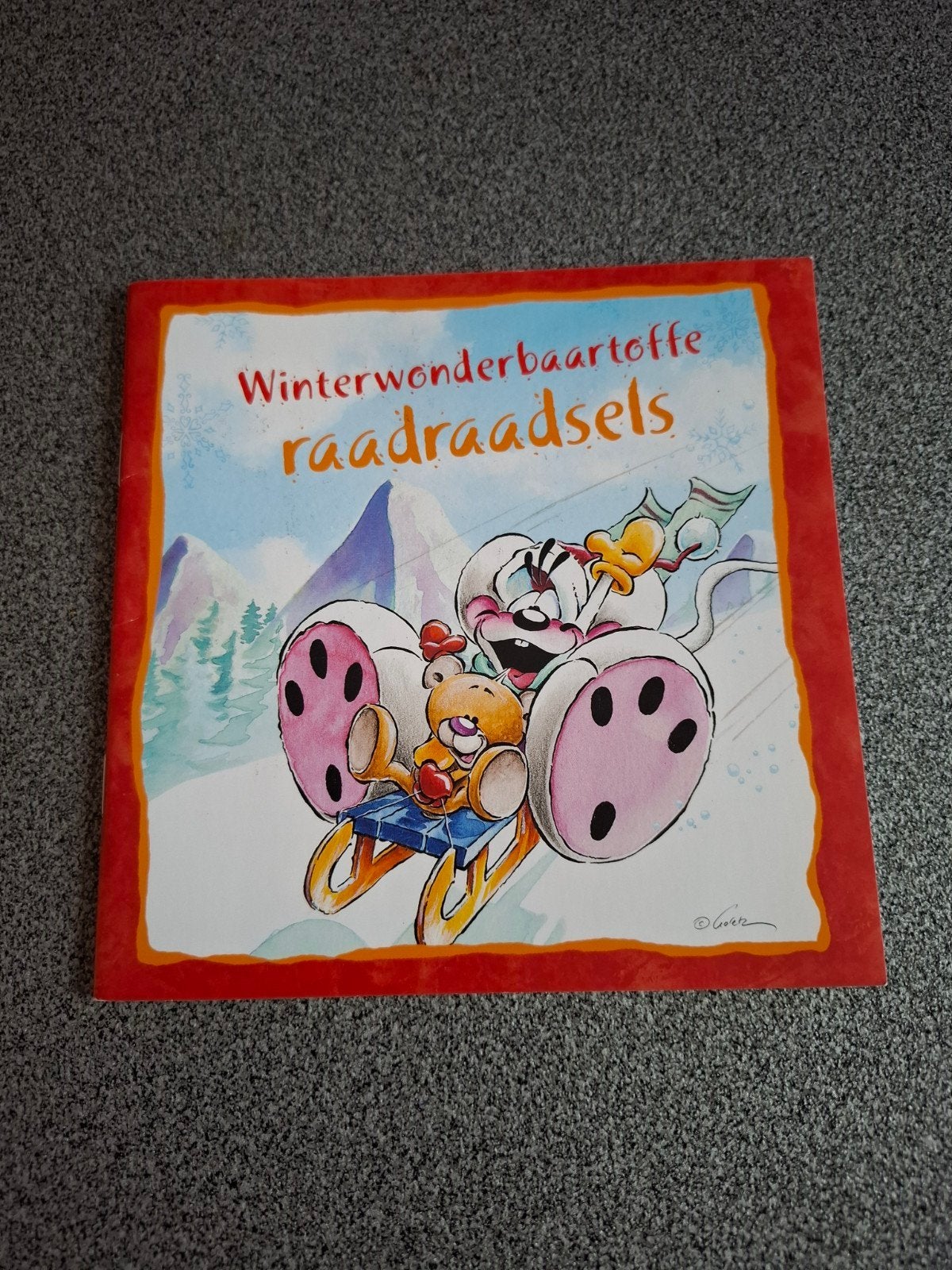 Diddl boekje, Verzamelen, Diddl, Ophalen of Verzenden, Diddl, Zo goed als nieuw, Papier, Kaart of Schrift