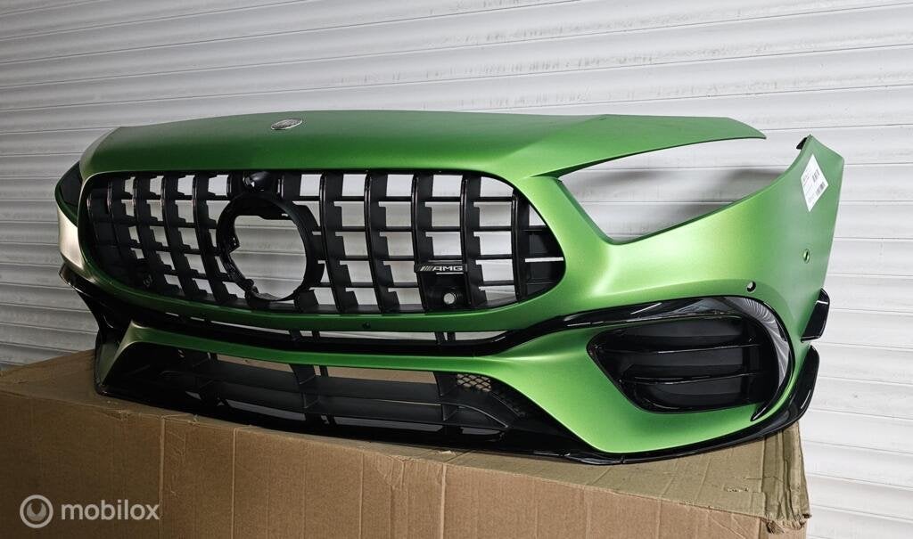 mercedes A45 AMG voorbumper W177 FACELIFT, Gebruikt, Voor, Ophalen of Verzenden