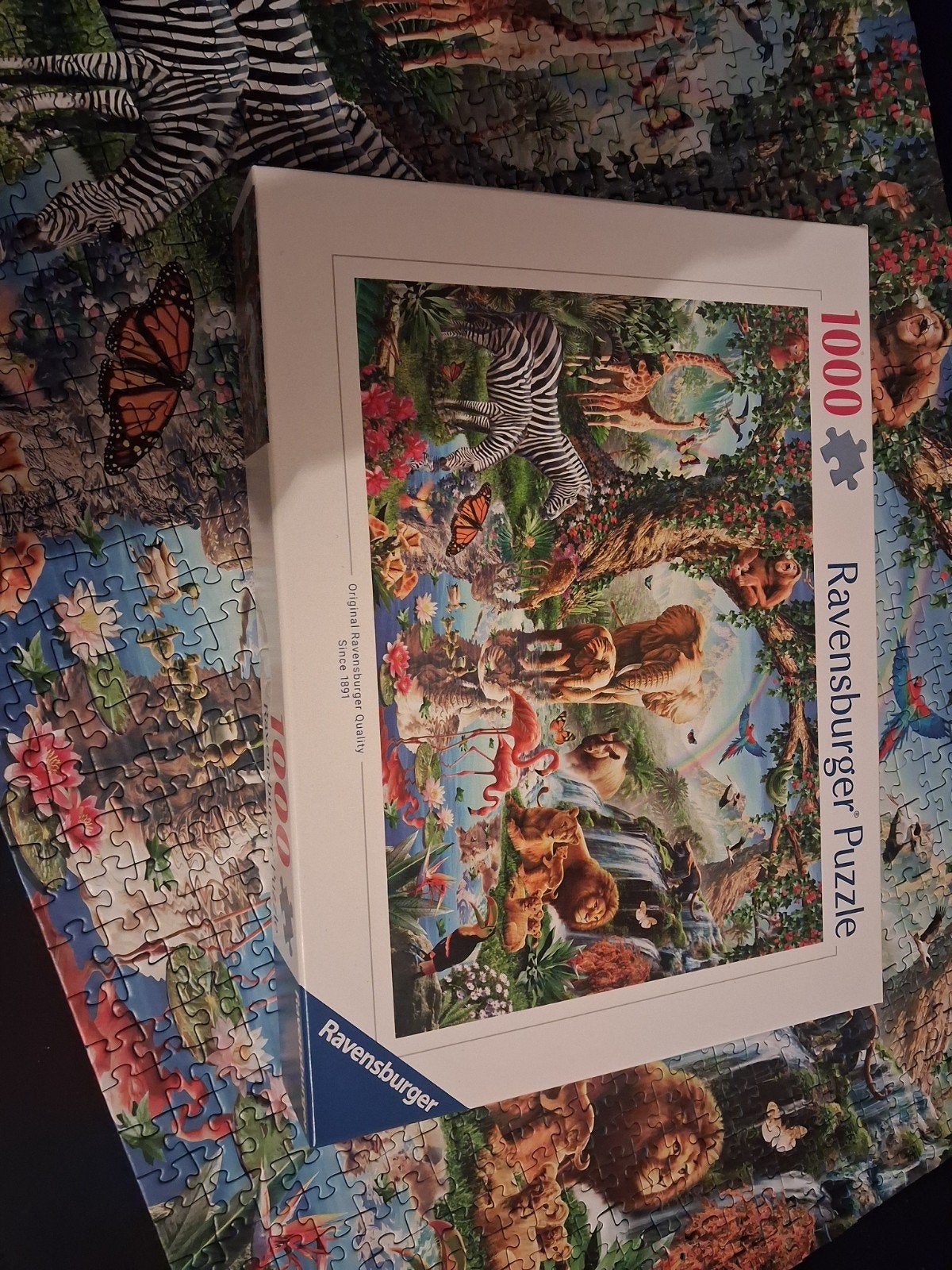 Ravensburger puzzel, Ophalen of Verzenden, 500 t/m 1500 stukjes, Zo goed als nieuw, Legpuzzel