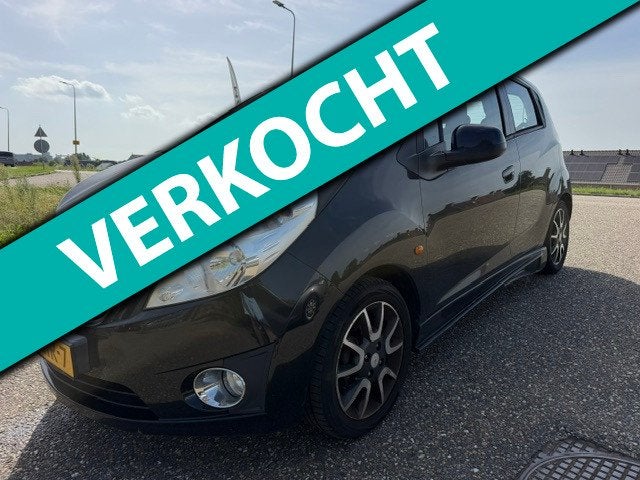 Chevrolet Spark 1.0 16V LS Bi-Fuel Airco Cruise-control NAP, Auto's, Voorwielaandrijving, Euro 5, Stof, 4 cilinders
