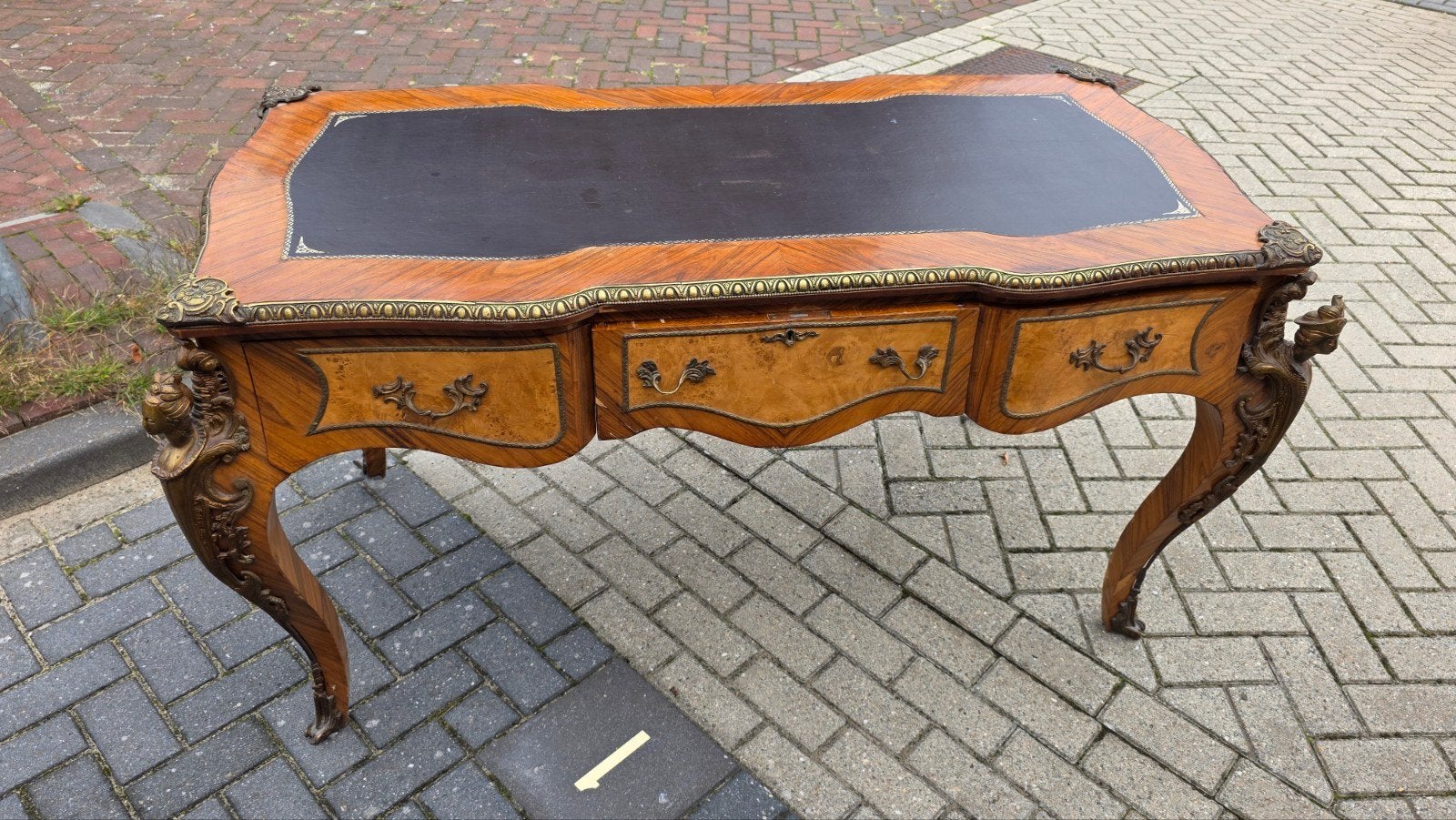 zeer mooie Franse schrijftafel, Antiek en Kunst, Ophalen