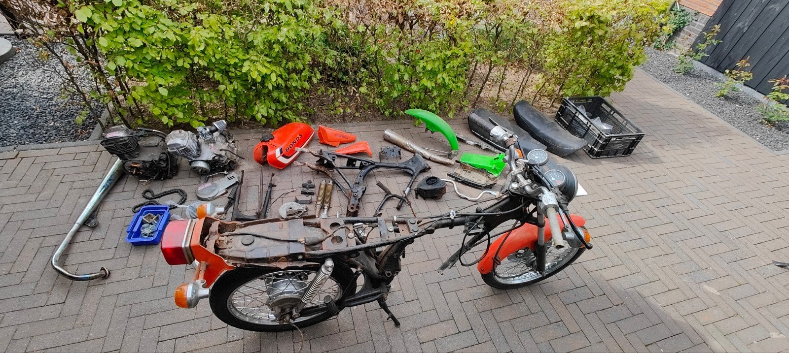 Honda cb50 project, Ophalen, Maximaal 45 km/u, 50 cc, Overige merken