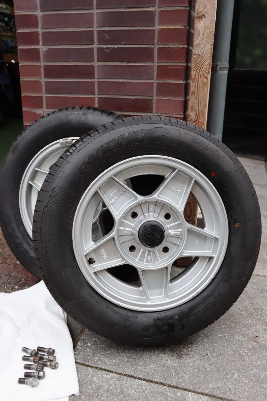 Nette set ATS velgen inclusief nieuwe banden.voor vw kever, Auto-onderdelen, Ophalen, Gebruikt, 15 inch, Velg(en)