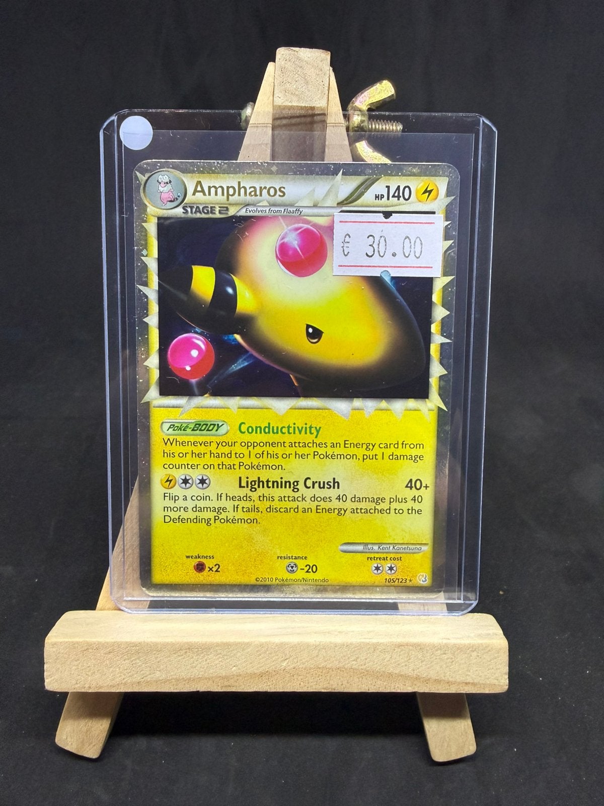 Ampharos 105/123 gd/gd, Ophalen of Verzenden, Zo goed als nieuw