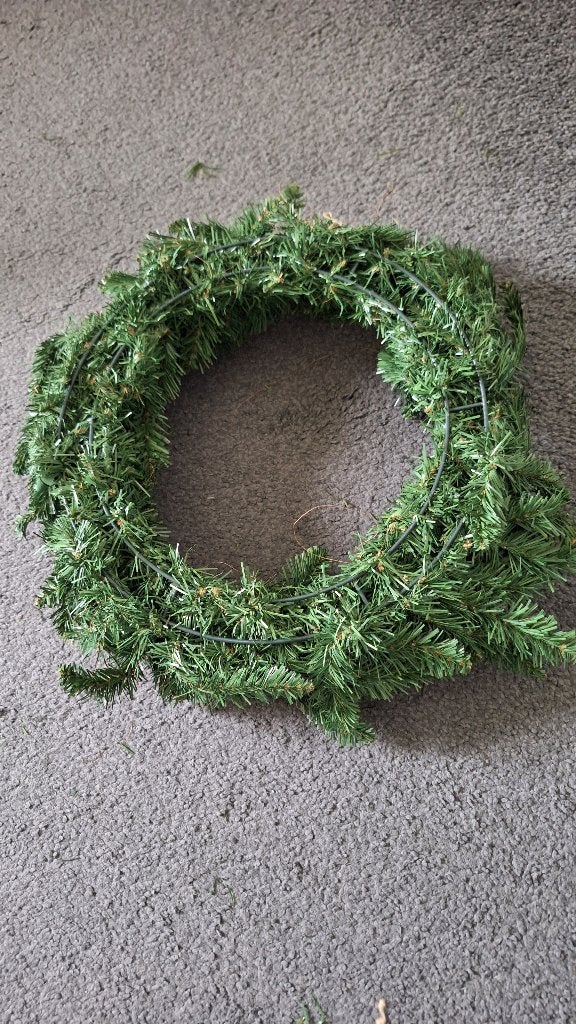 Kerstkrans 45cm doorsnee, Ophalen of Verzenden, Nieuw