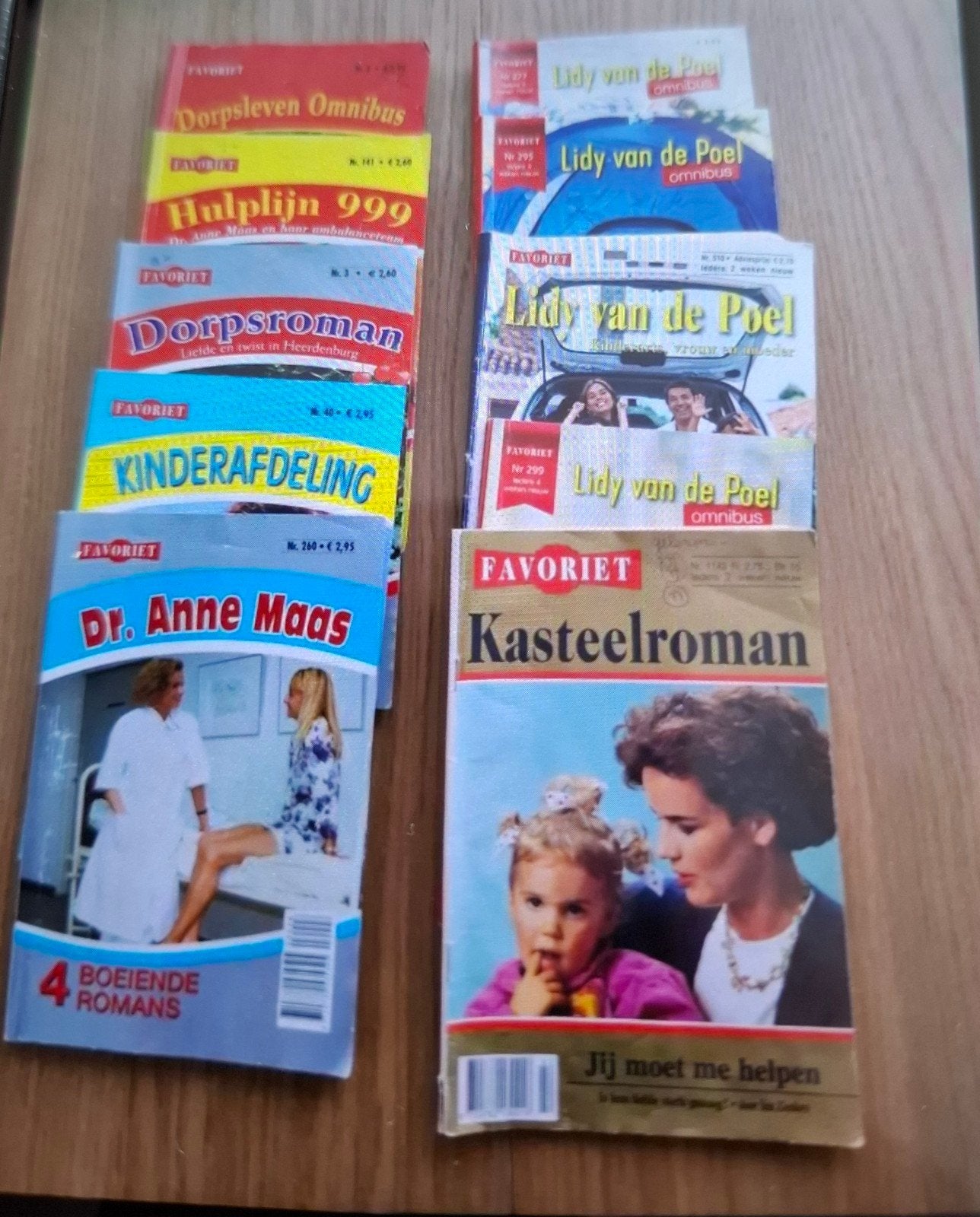 Verschillende romannetjes, Ophalen, Gelezen