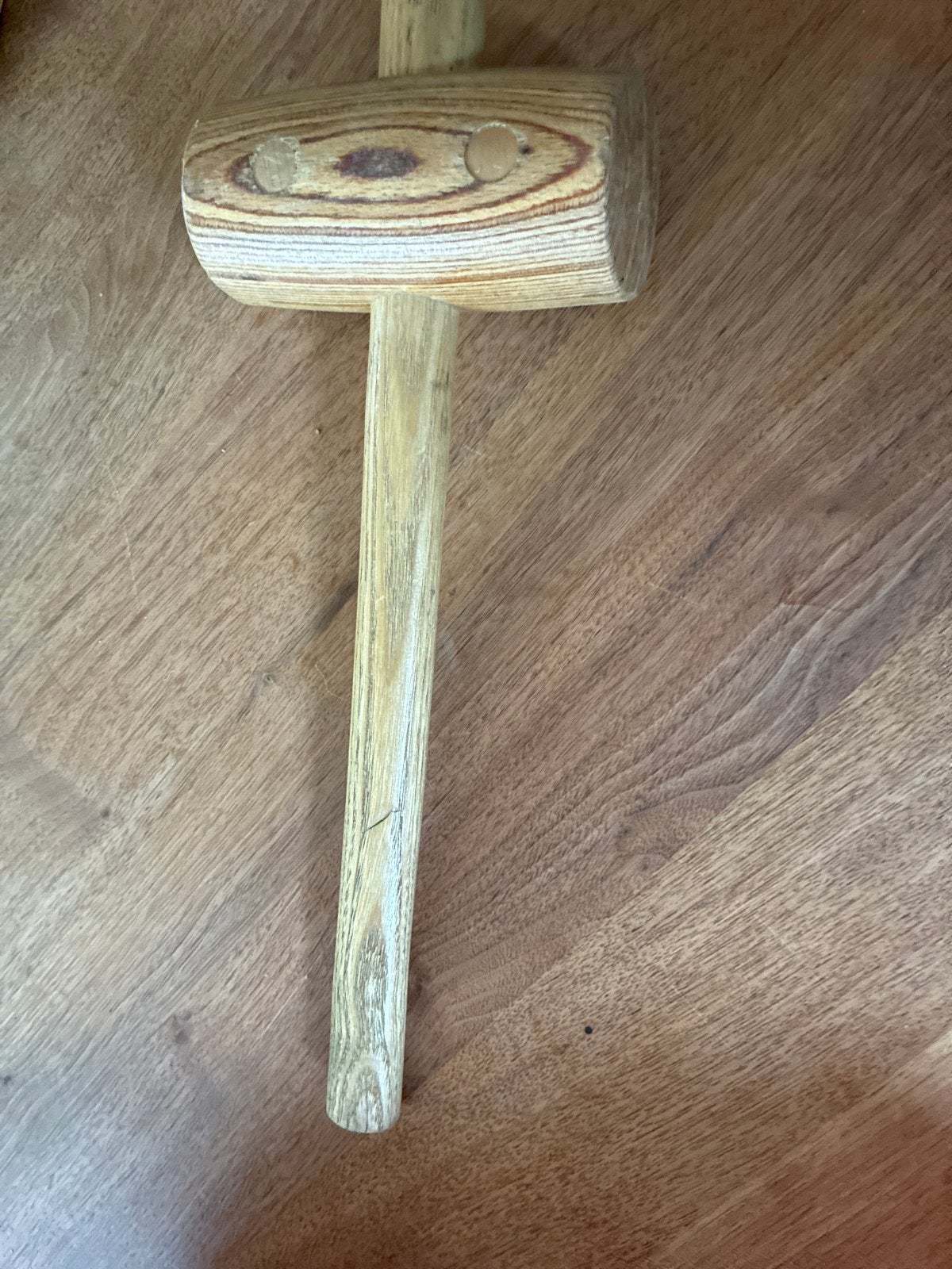 Houten hamer - Blaricum, Ophalen of Verzenden, Gebruikt, Hamer, Overige merken