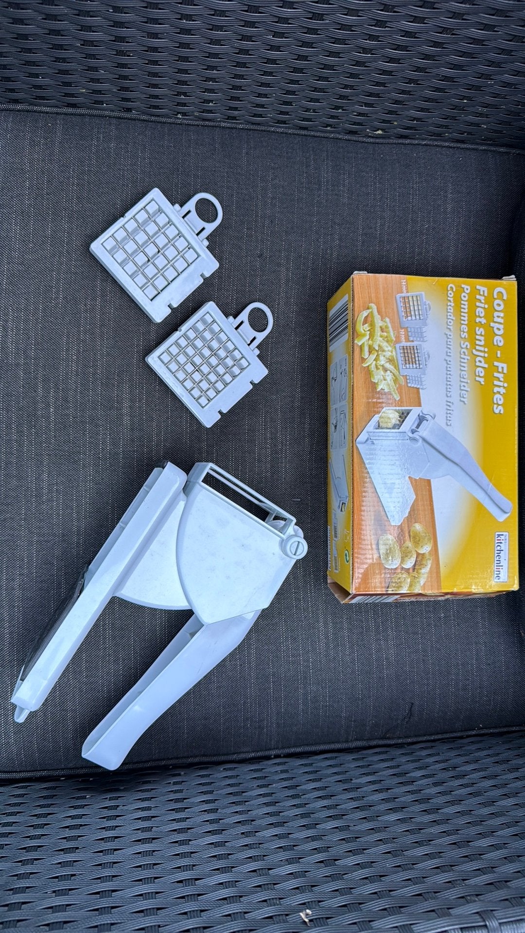 Friet snijder Kitchenline, Ophalen of Verzenden, Zo goed als nieuw