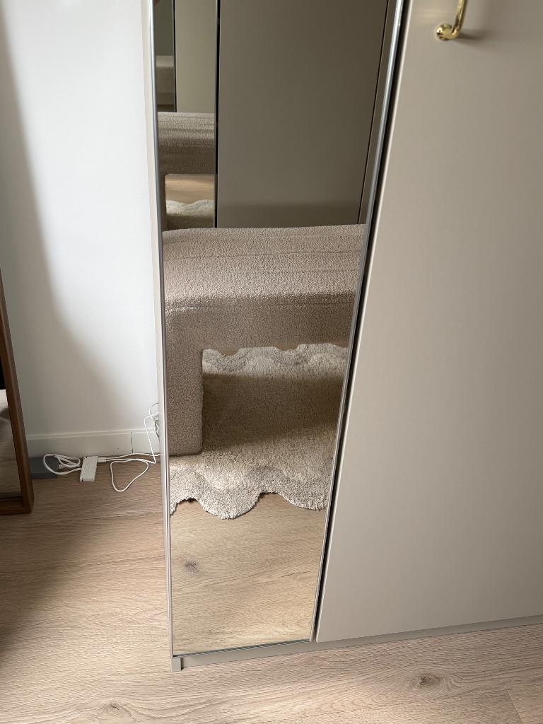 spiegeldeur voor PAX Ikea 1 stuk 229 x 25 cm, Ophalen, Minder dan 50 cm, 200 cm of meer, Zo goed als nieuw