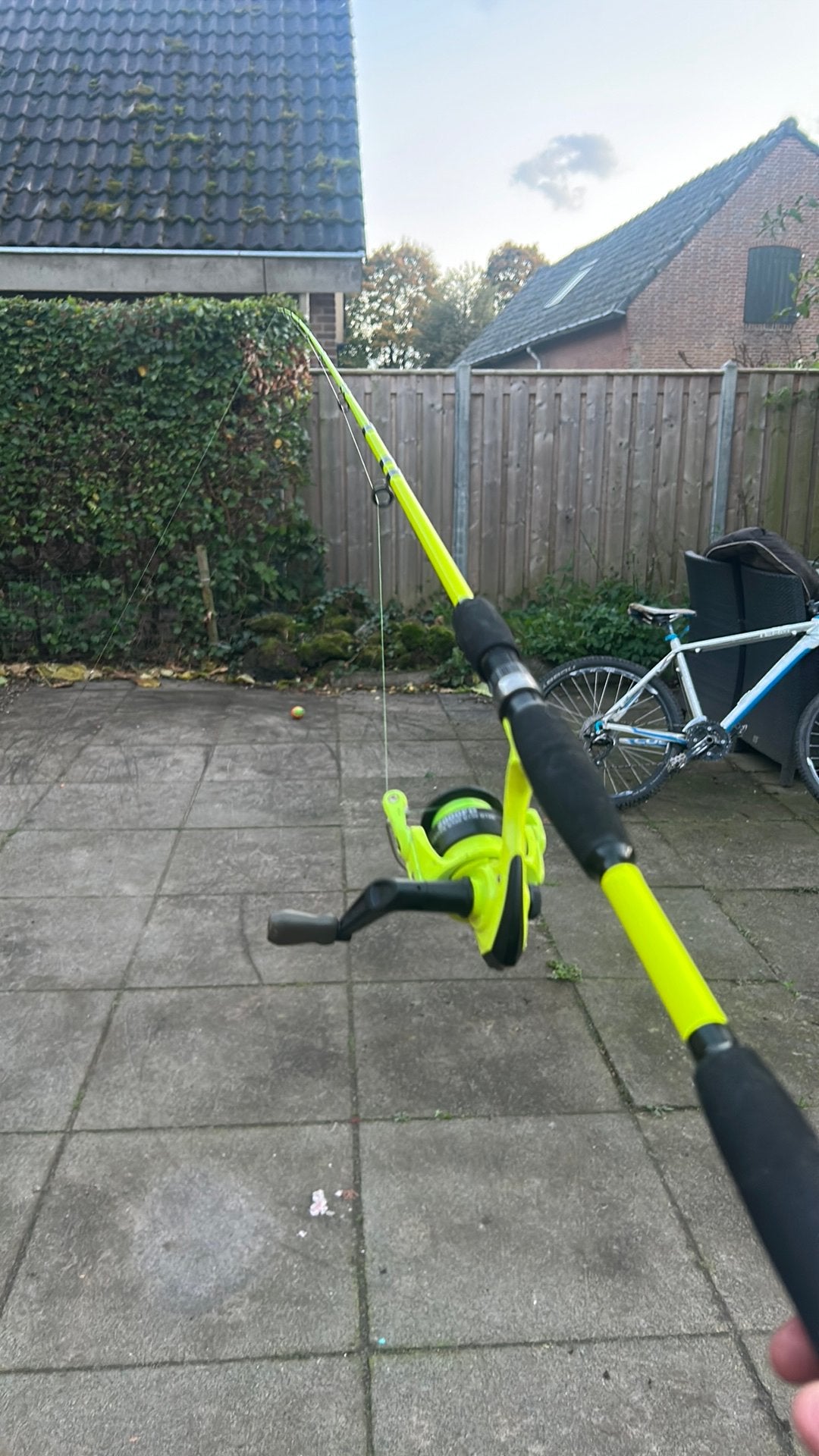 Vishengel, Ophalen of Verzenden, Zo goed als nieuw, Werphengel