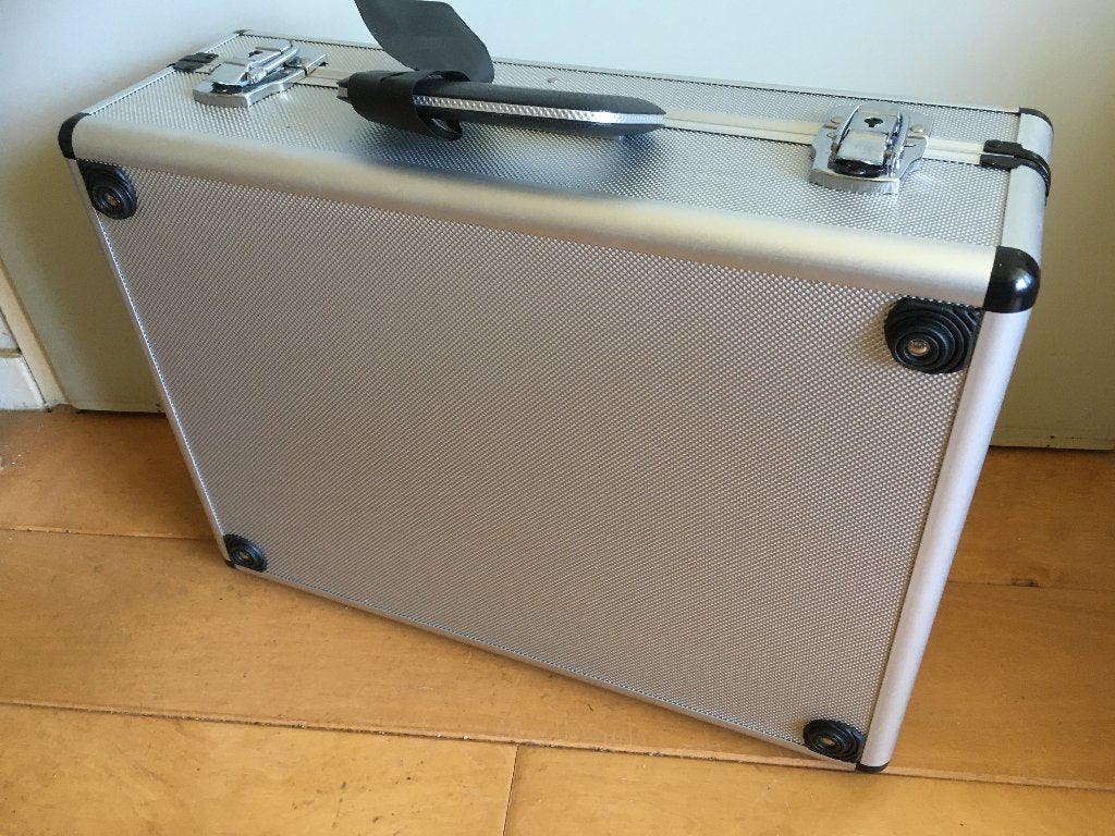 Degelijke Koffer, eventueel met indeling, splinternieuw!, Overige materialen, Minder dan 50 cm, Ophalen of Verzenden, Minder dan 35 cm
