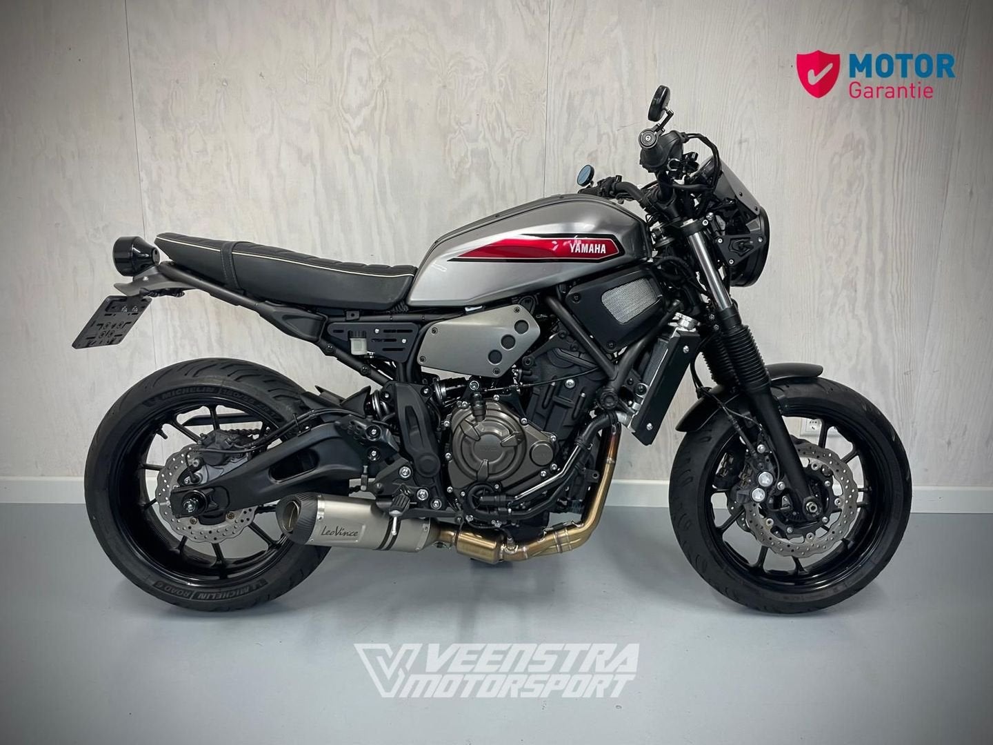 YAMAHA XSR 700 ABS (bj 2019) Leovince uitlaatsysteem, 2 cilinders, Bedrijf, Onbekend, Meer dan 35 kW