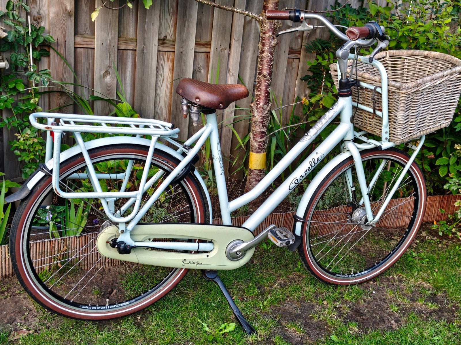 Gazelle Miss Grace 28 inch Frame 59cm, Versnellingen, Zo goed als nieuw, Gazelle Miss Grace, Trommelrem