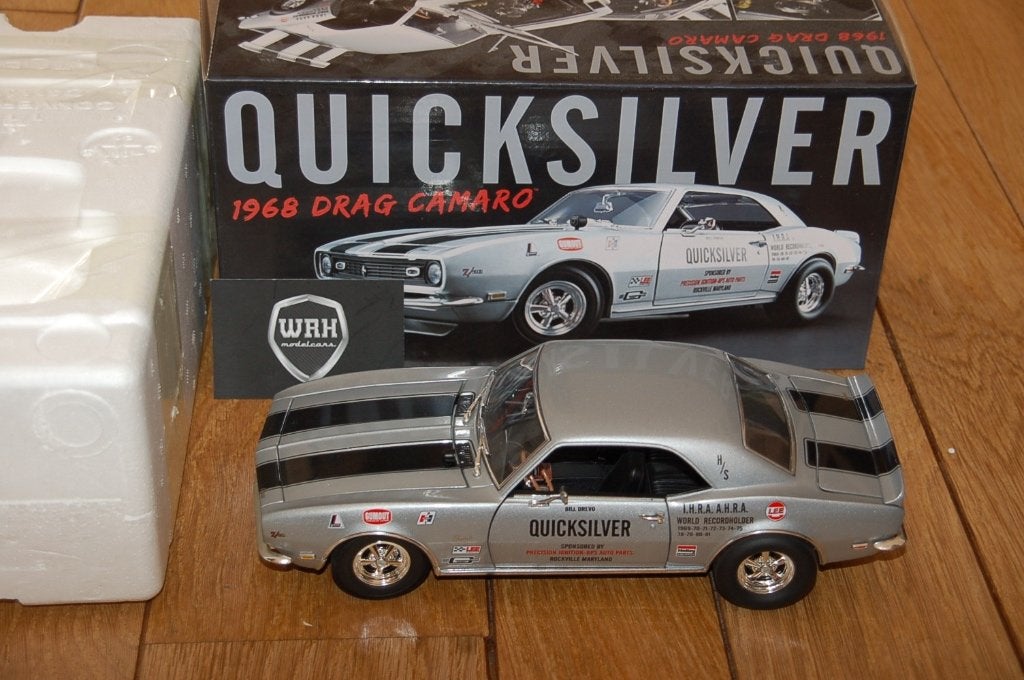1:18 CHEVROLET DRAG CAMARO QUICKSILVER ACME WRH, Verzenden, Gebruikt, Auto, Overige merken