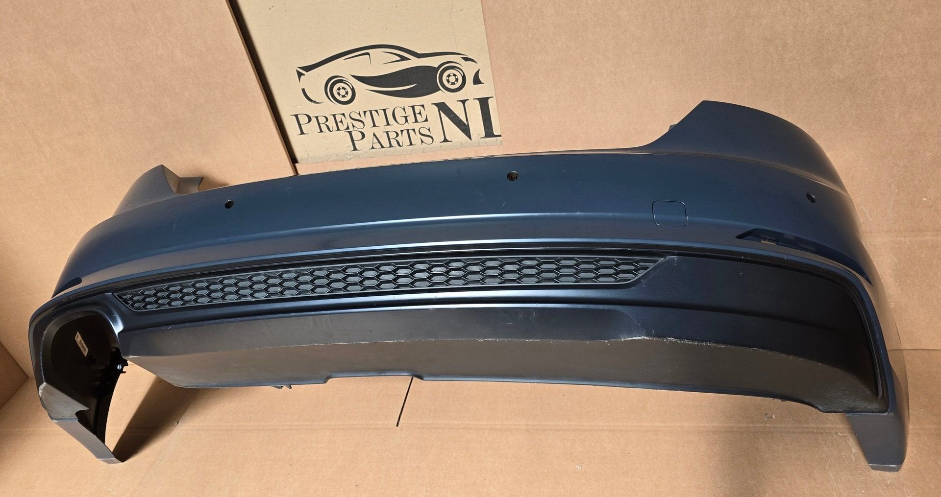 Achterbumper Audi A5 B9 8W S-Line 6xPDC Bumper 8W6807511C, Gebruikt, -, Ophalen of Verzenden, Achter