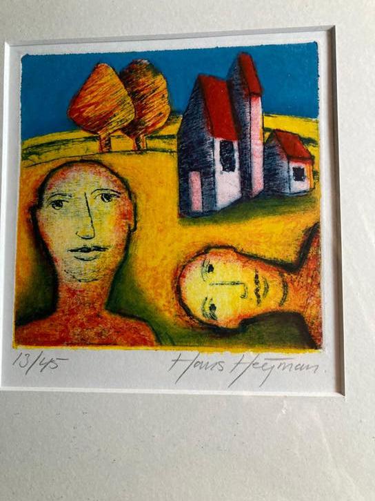Hans Heyman, de vriendschap, Ophalen
