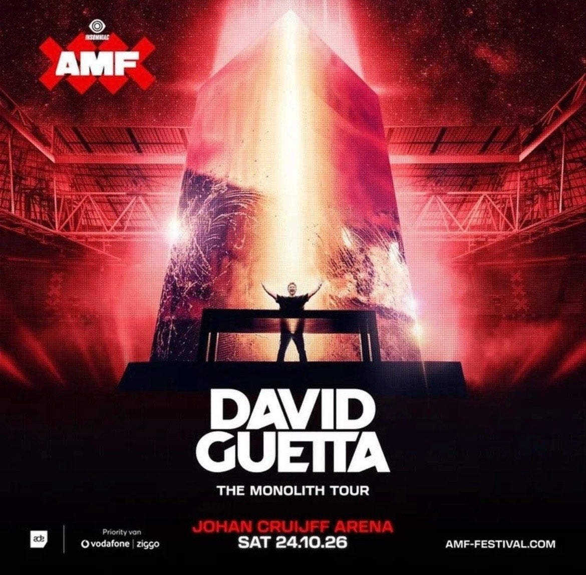 2 tickets AMF ADE te koop, Tickets en Kaartjes, Twee personen, Oktober