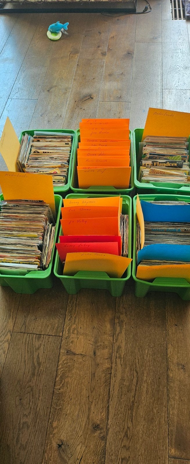Groot lot Nederlandse singles, Ophalen, Gebruikt, Nederlandstalig