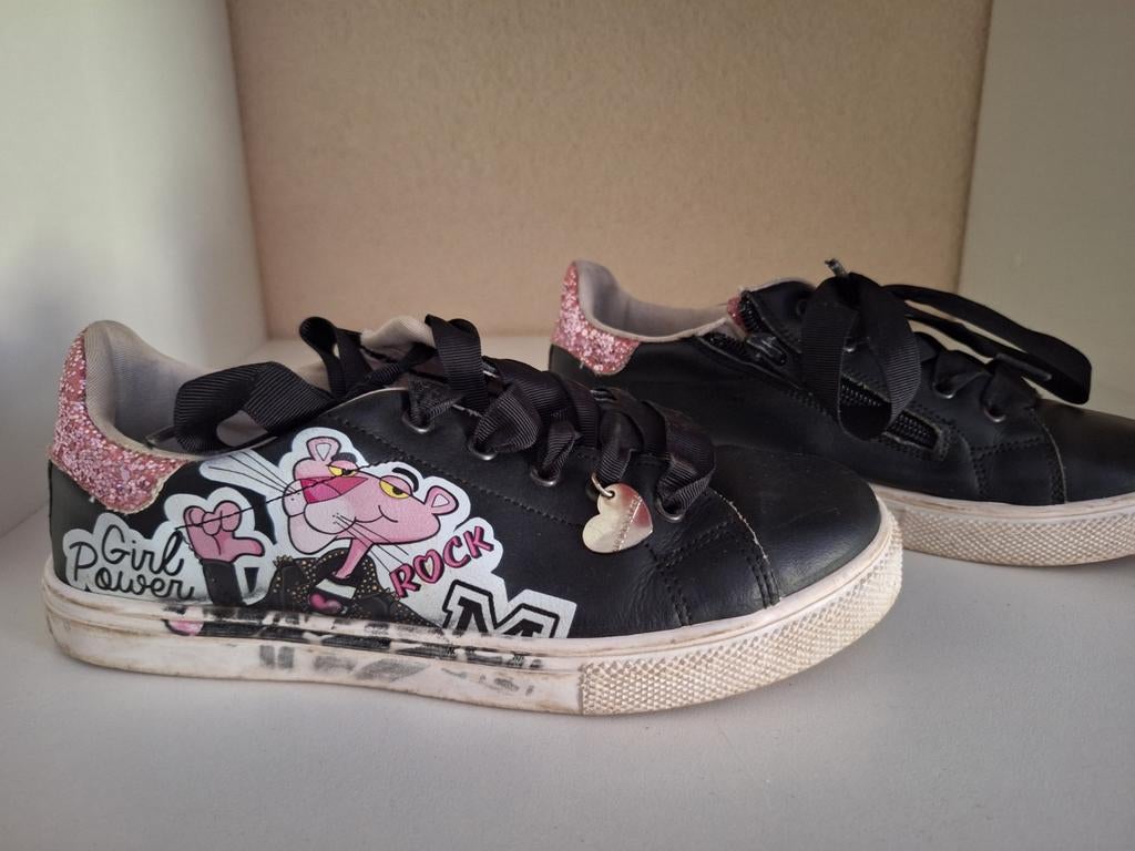 Monnalisa sneakers met Pink Panther, Meisje, Overige typen, Ophalen of Verzenden, Zo goed als nieuw