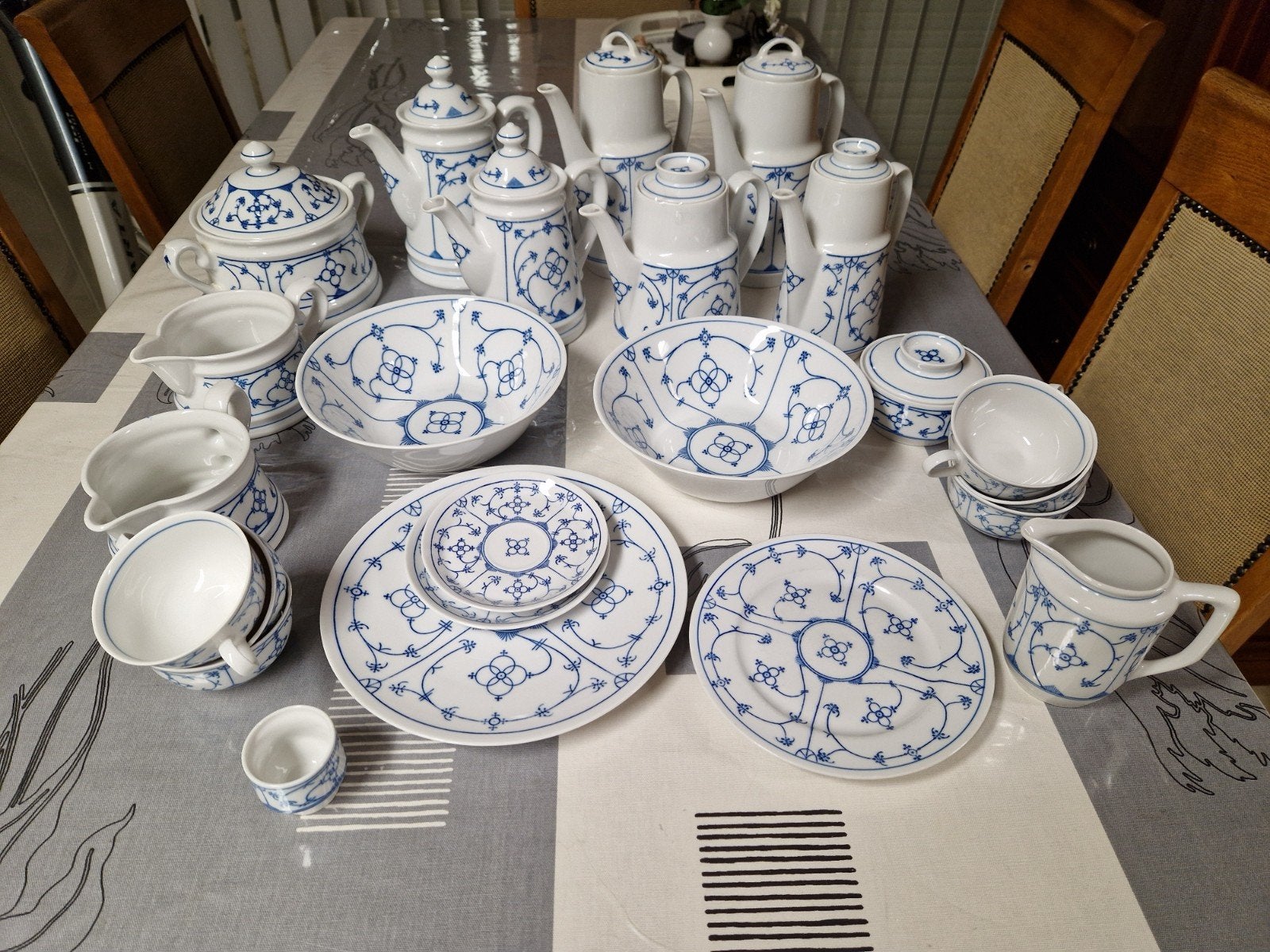 blau saks winterling, Ophalen