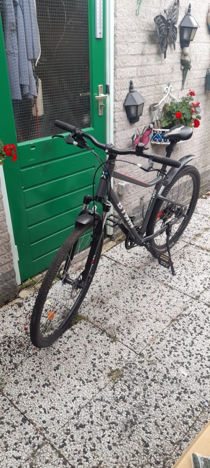 B'Twin Riverside 500 hybridefiets - Zo goed als nieuw, Fietsen en Brommers, Overige merken, Vering, Ophalen of Verzenden, Zo goed als nieuw