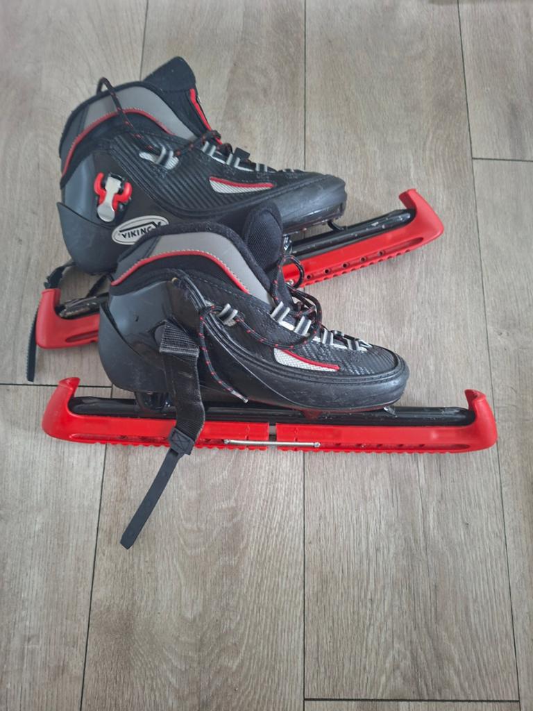 Viking Noren schaatsen - Comfortabel en stabiel, Sport en Fitness, Schaatsen, Ophalen, Viking, Gebruikt, Noren