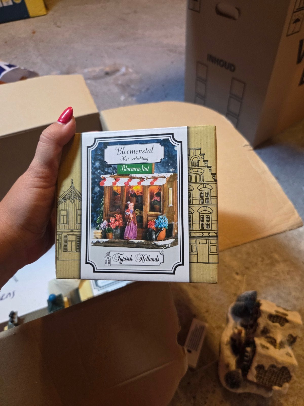 8 kerstdorp kraampjes, Ophalen of Verzenden