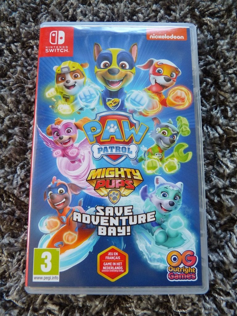 Paw Patrol Mighty Pups Save Adventure Bay! Switch 1&2, Spelcomputers en Games, Games | Nintendo Switch, Avontuur en Actie, 1 speler