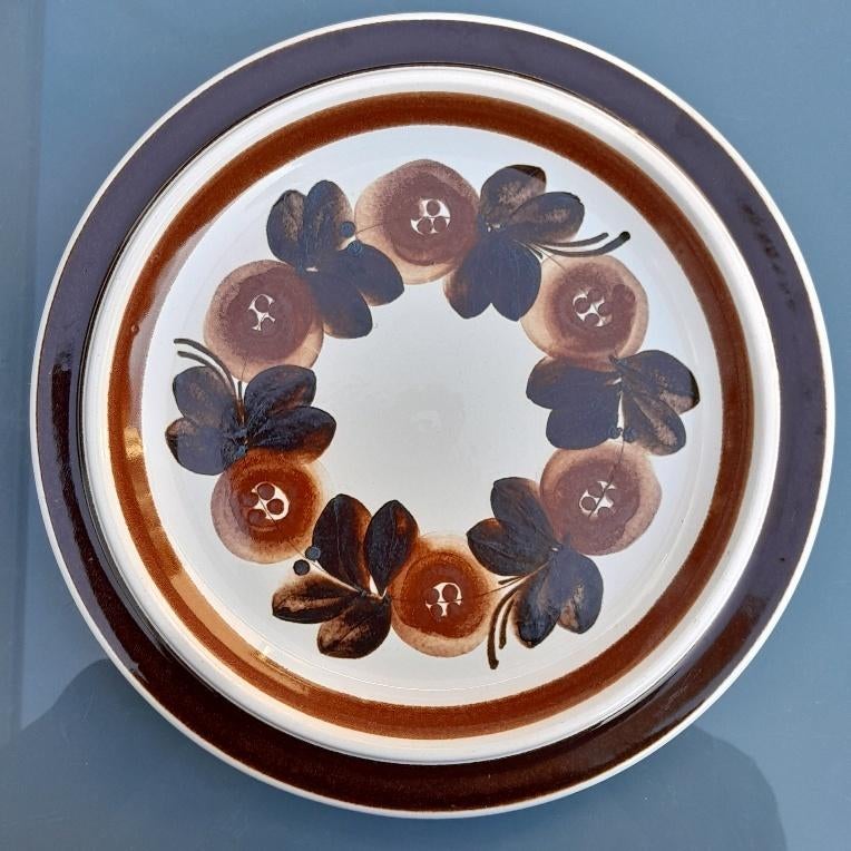 platte ronde schaal Arabia "Rosmarin", Ophalen of Verzenden