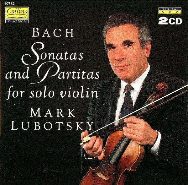 2CD Bach Solo Viool Violin 1001-1006 Lubotsky WG no ifpi, Ophalen of Verzenden, Barok, Zo goed als nieuw, Kamermuziek