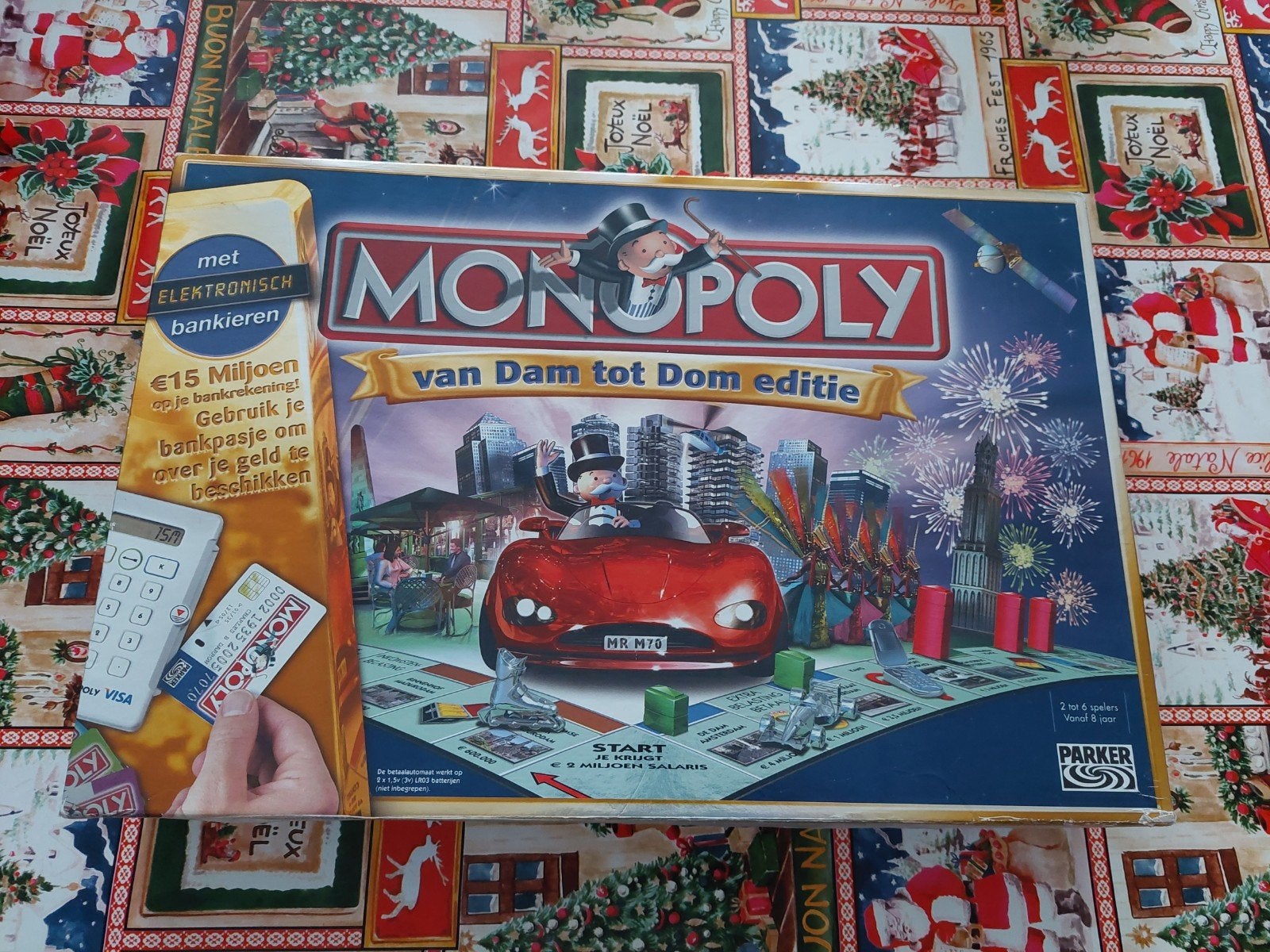 Monopoly. Van Dam Tot Dom Editie. Compleet., Vijf spelers of meer, Ophalen of Verzenden, Zo goed als nieuw, Parker