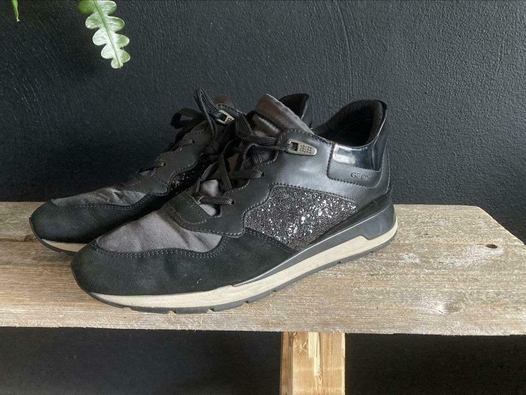 Geox sneakers maat 39 te koop, Zwart, Ophalen of Verzenden, Sneakers of Gympen, Zo goed als nieuw