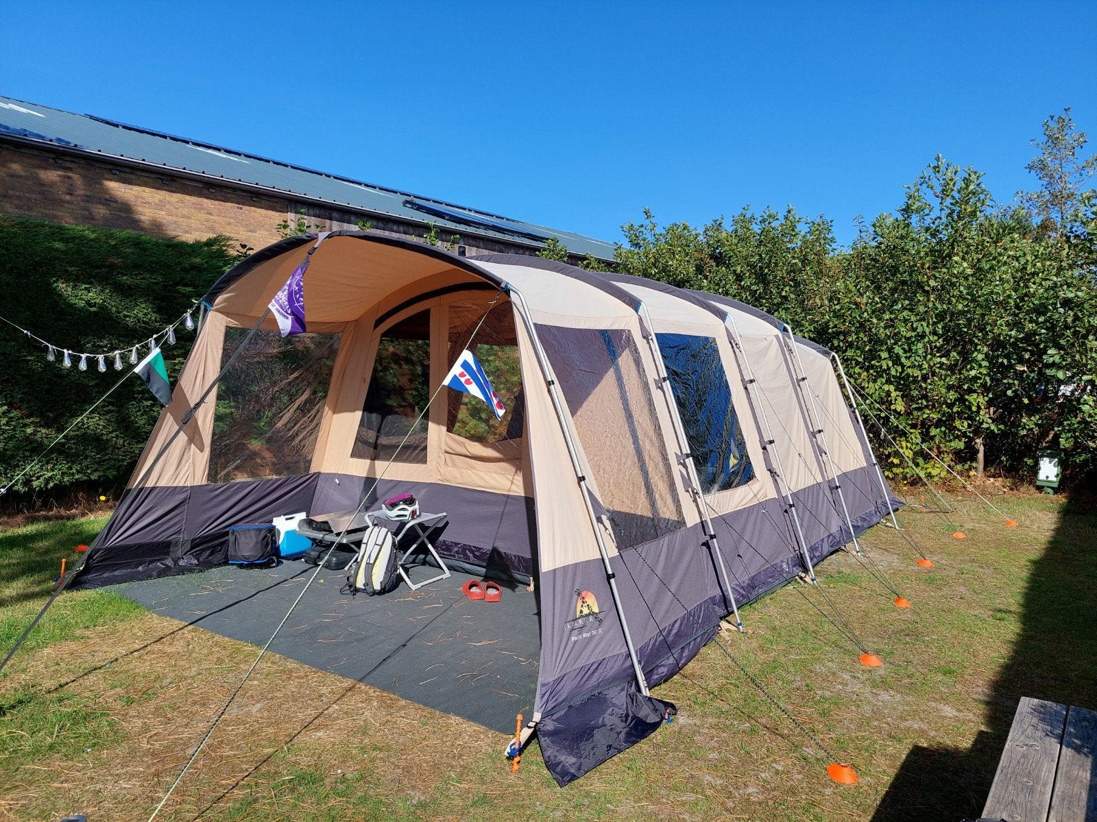Safarica tent Pacific Reef 360 TC, Ophalen