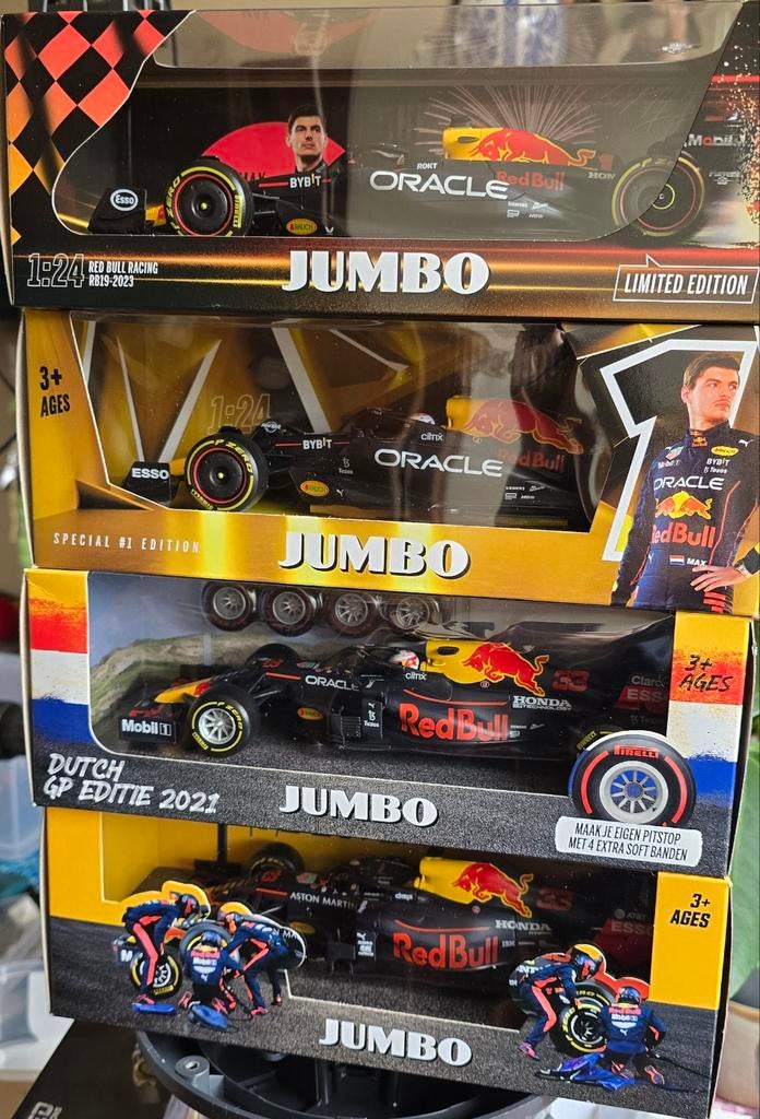 Jumbo Max Veratappen raceauto's, Verzamelen, Supermarktacties, Jumbo, Ophalen