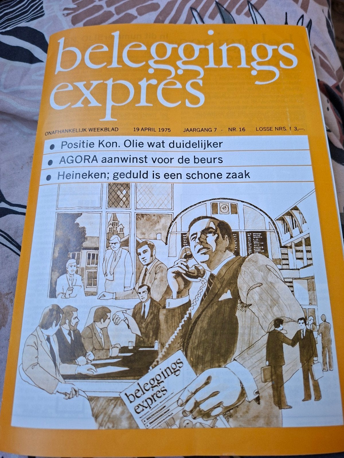 Beleggings Expres - Onafhankelijk Weekblad 1975, Ophalen, Gelezen, Overige typen