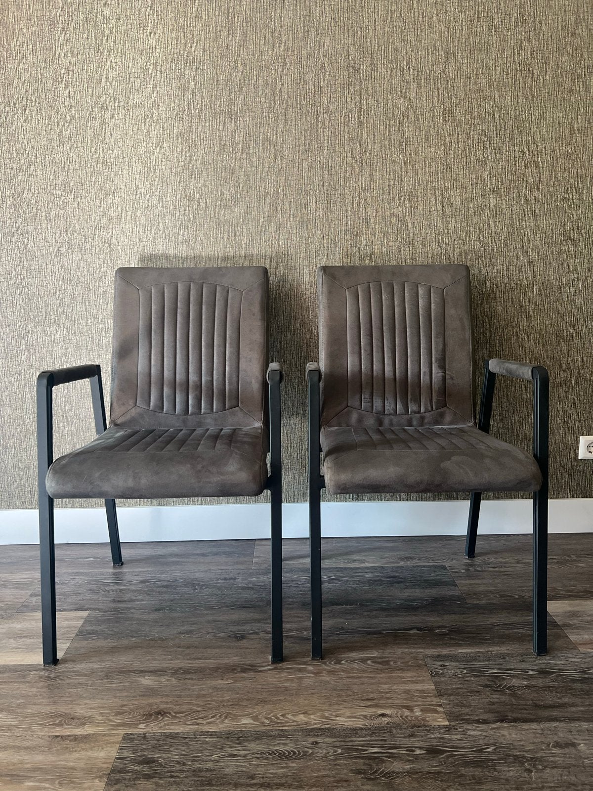 Set van 6 stoelen met armleuning - Gebruikt