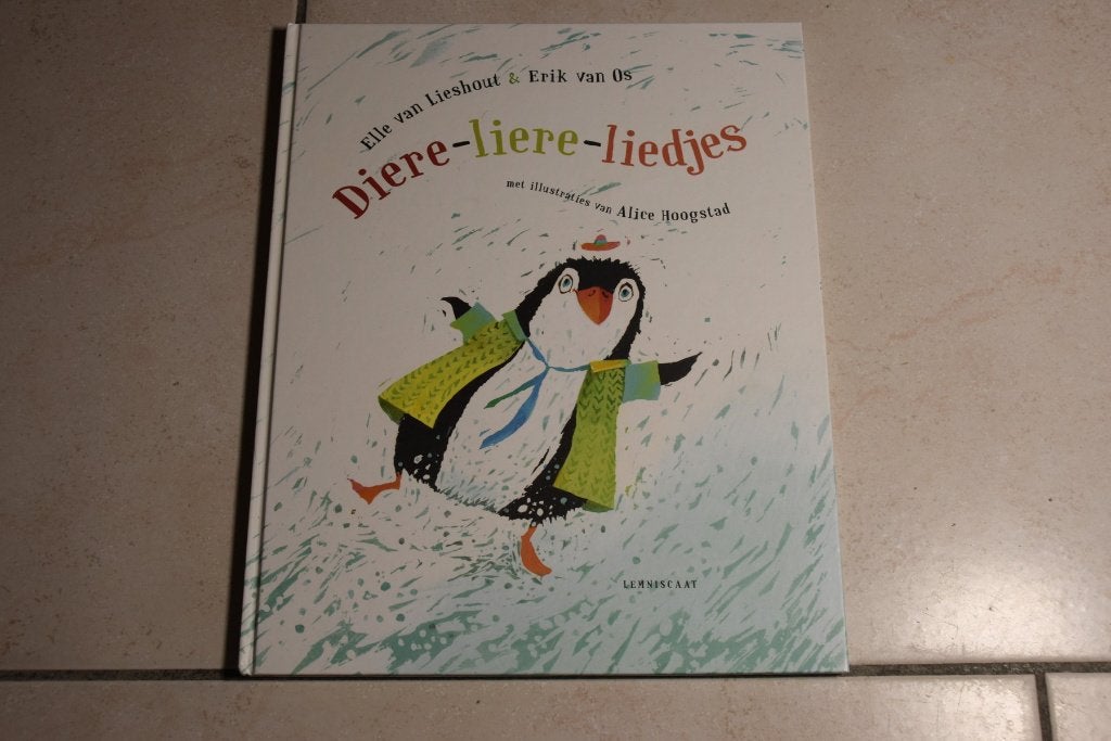 Diere-liere-liedjes / Elle van Lieshout & Erik van Os met CD, Ophalen of Verzenden, Zo goed als nieuw, Fictie algemeen, Voorleesboek