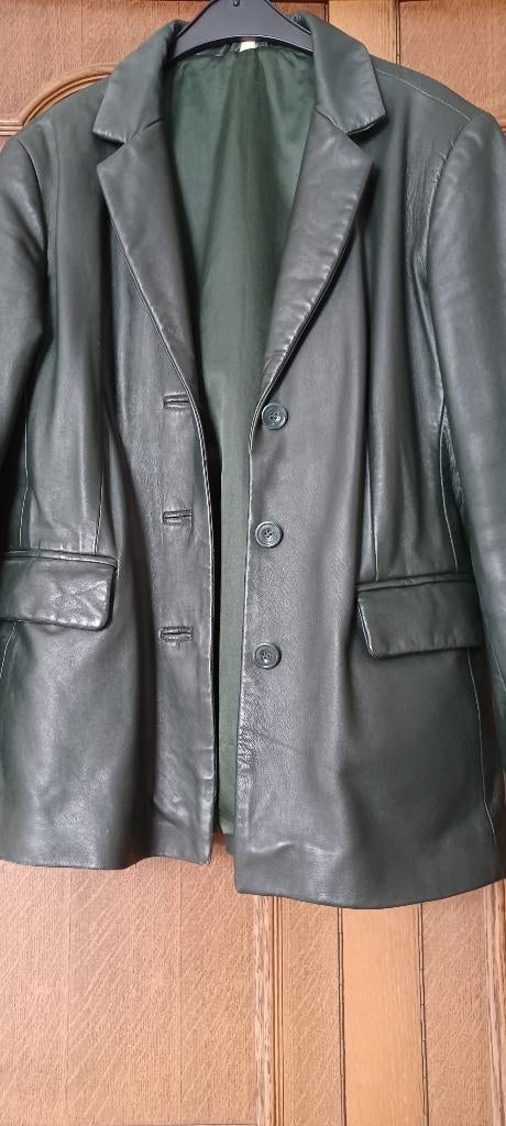 leren jas, Kleding | Dames, Maat 38/40 (M), Ophalen of Verzenden, Jasje, Gedragen