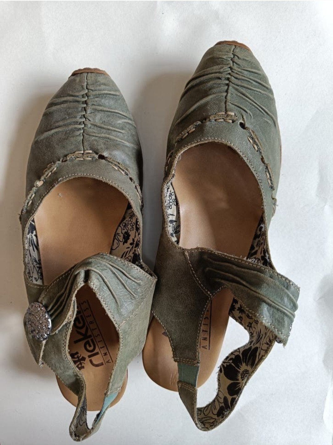 Rieker Antistress sandalen maat 39 - Groen, Kleding | Dames, Schoenen, Gedragen, Groen, Rieker, Sandalen of Muiltjes