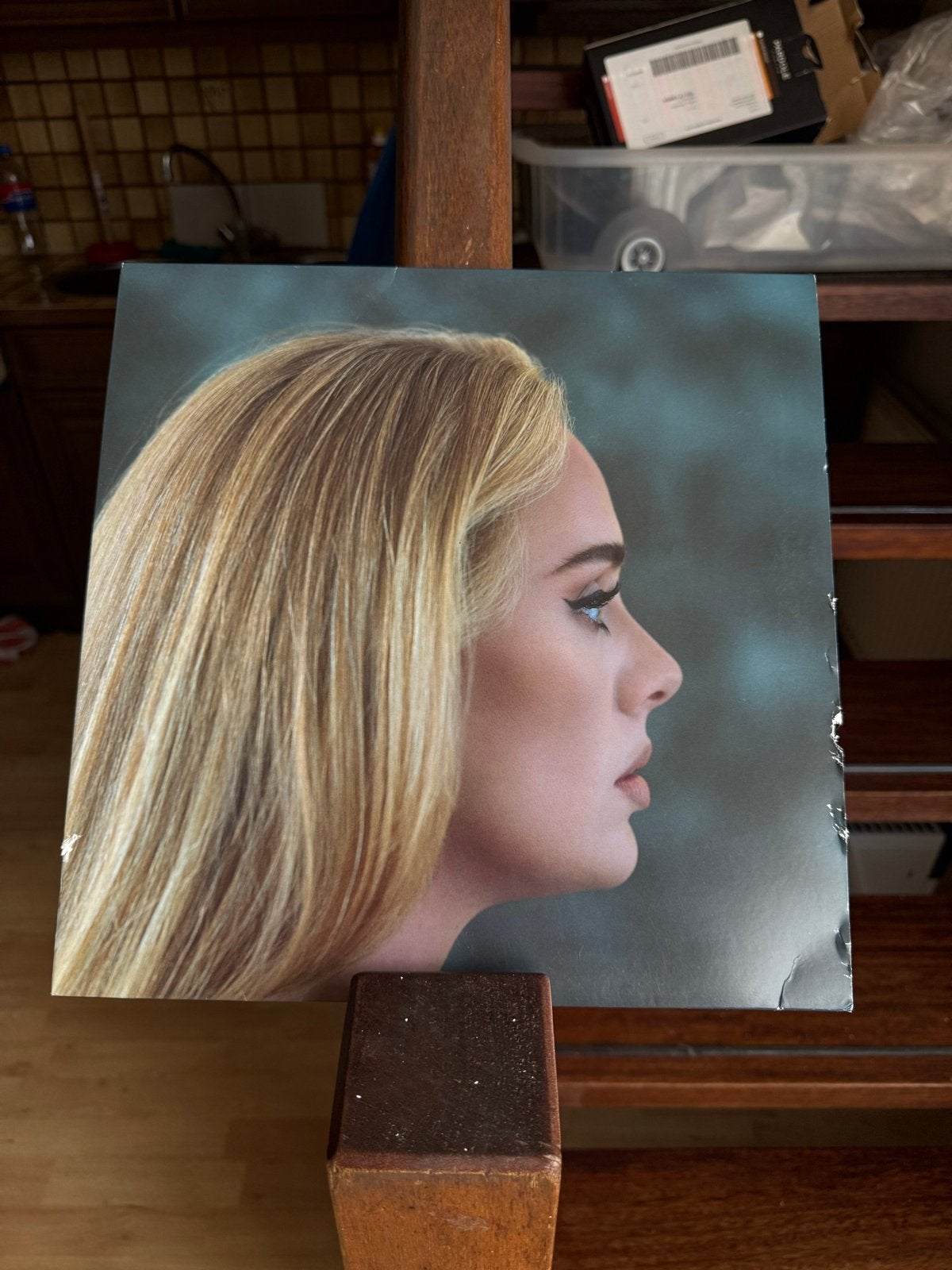 Adele - 30 (Dubbel-LP) - Hoes beschadigd, Gebruikt, Pop, Ophalen of Verzenden, 12 inch