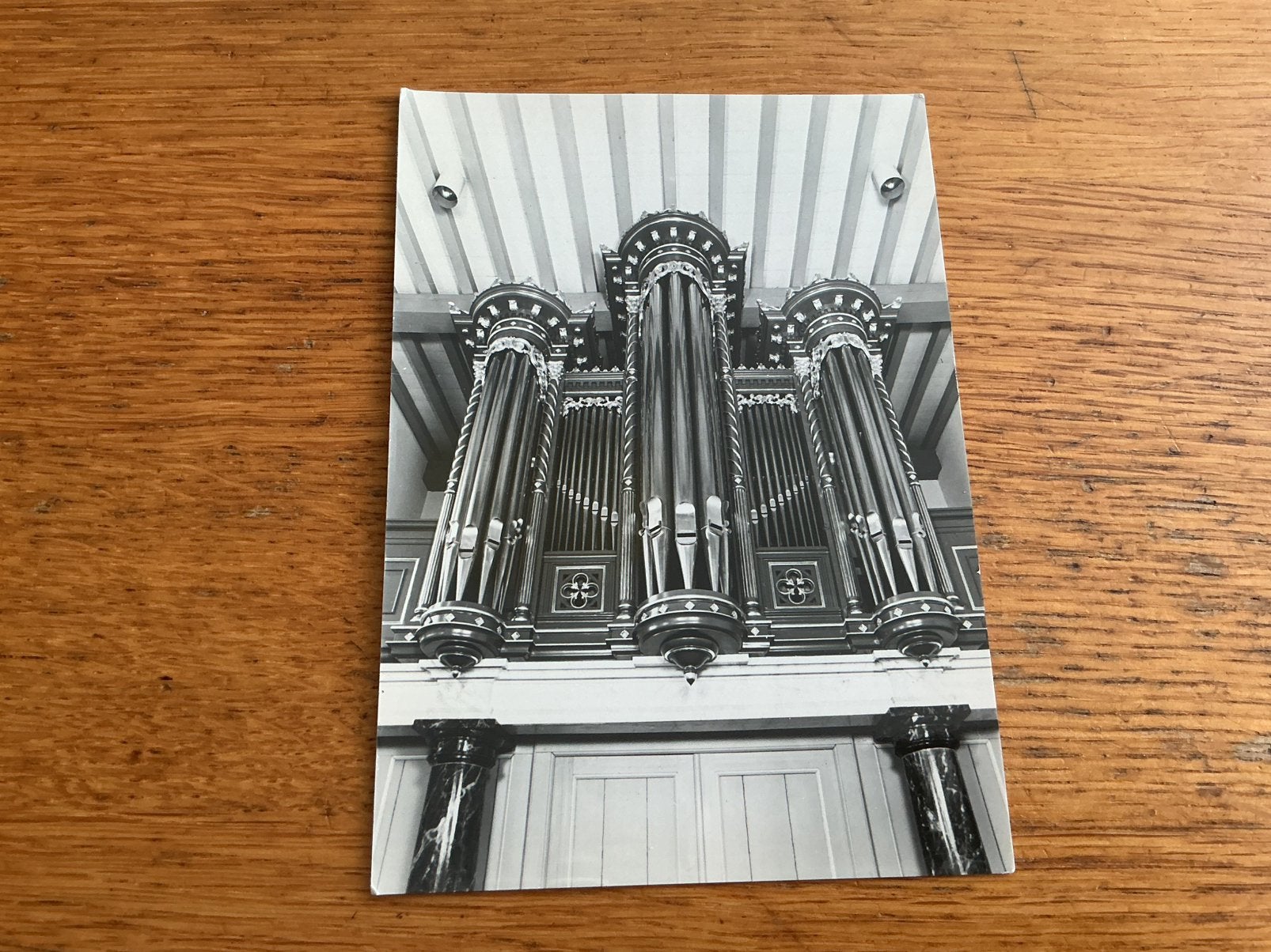 C3343 Ommeren kerk orgel bouw Leeflang Apeldoorn, Ophalen of Verzenden, Gelderland