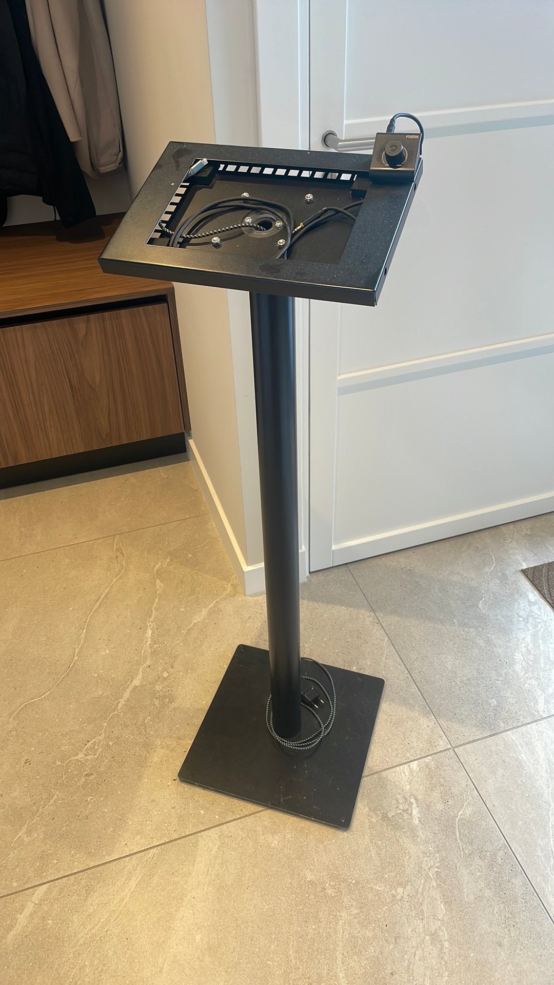 Steun Tablet stand ipad houder, Muziek en Instrumenten, Ophalen, Zo goed als nieuw, Muziekstandaard, Speaker