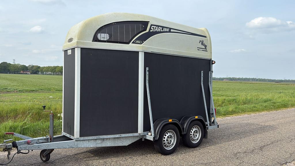 1.5 paards trailer atec .! Aluminium bodem Direct inzetbaar, Dieren en Toebehoren, Paarden en Pony's | Trailers en Aanhangwagens