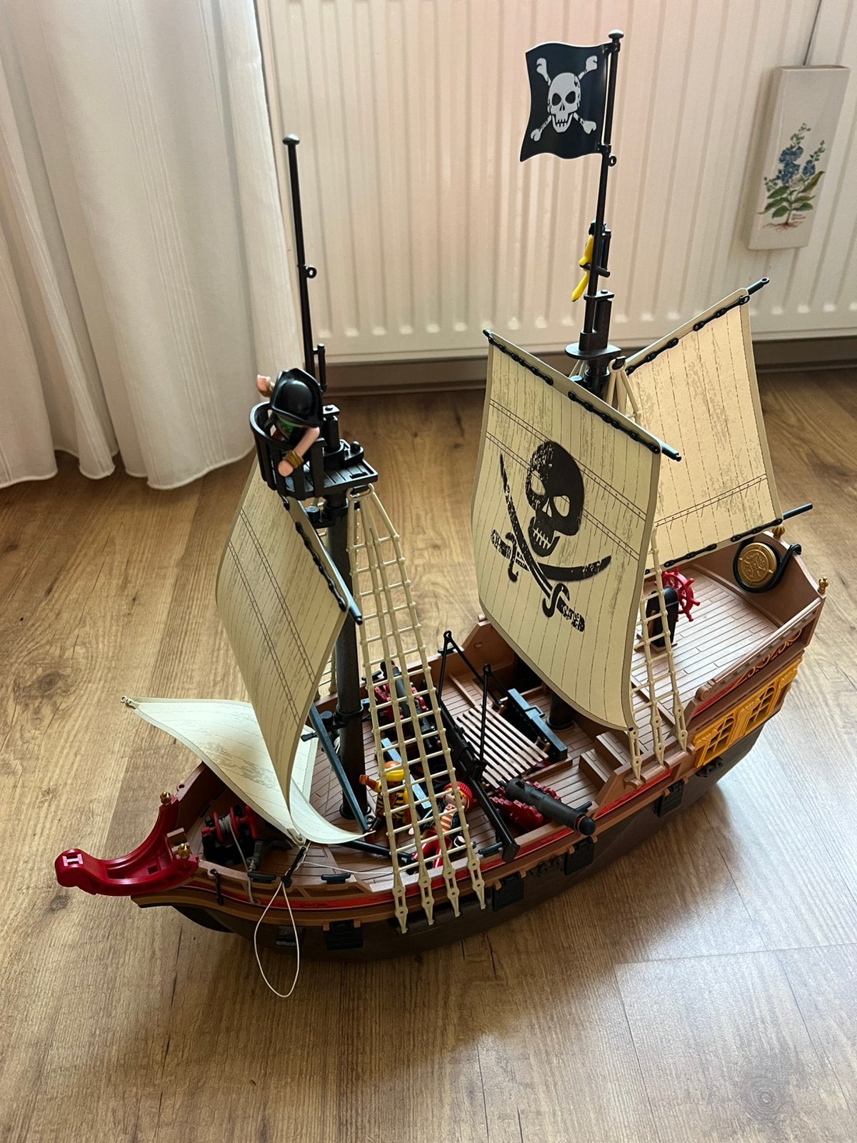 Playmobil Piratenboot, Ophalen, Gebruikt