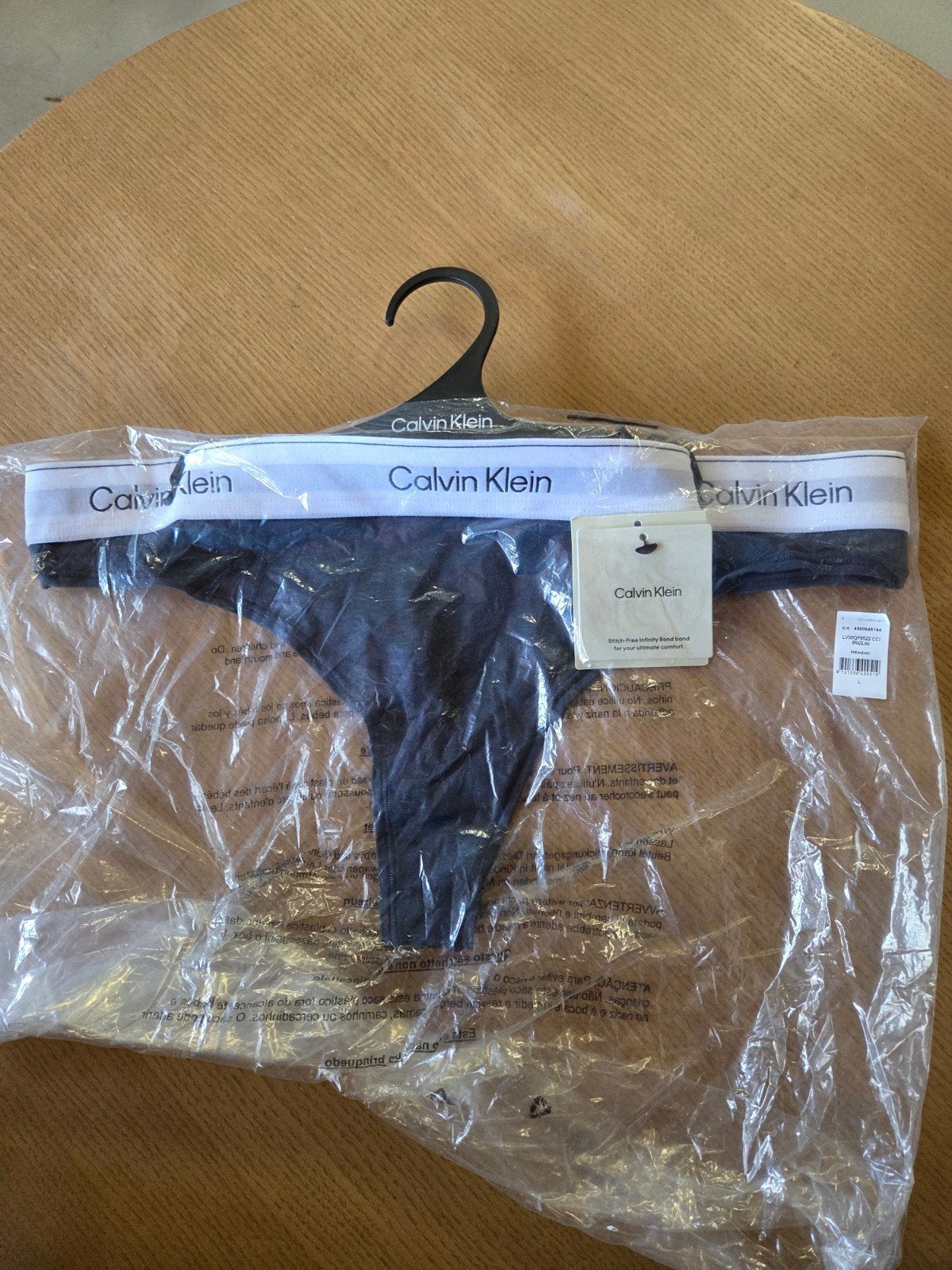 Calvin Klein Brazilian String - Maat M-L-XL - Nieuw, Calvin Klein, Ophalen of Verzenden, Grijs, String