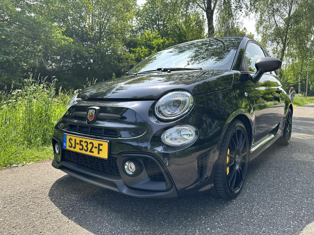 Fiat 500C Abarth 1.4 T-Jet Abarth Competizione | CABRIO | AU, Gebruikt, 4 cilinders, Zwart, Leder