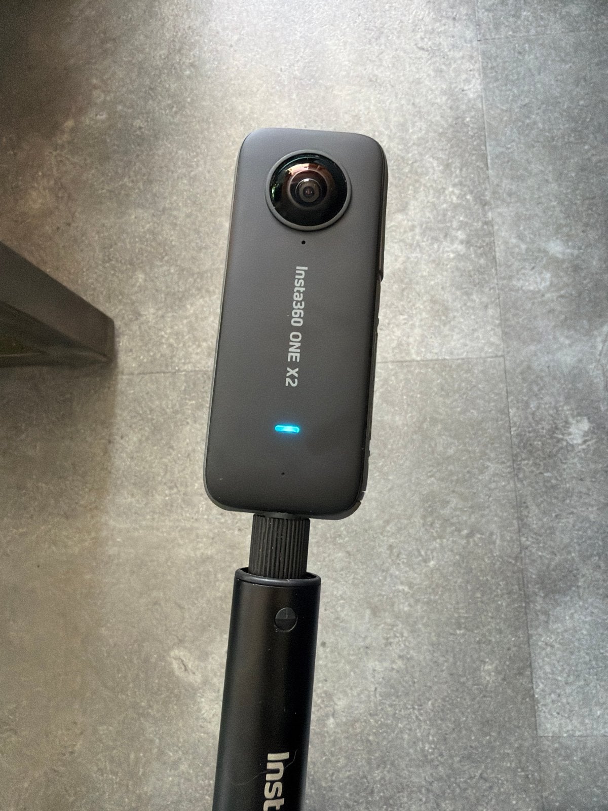 Insta360 ONE X2 actiecamera met invisble selfiestick, Audio, Tv en Foto, Ophalen of Verzenden, Zo goed als nieuw, Overige merken