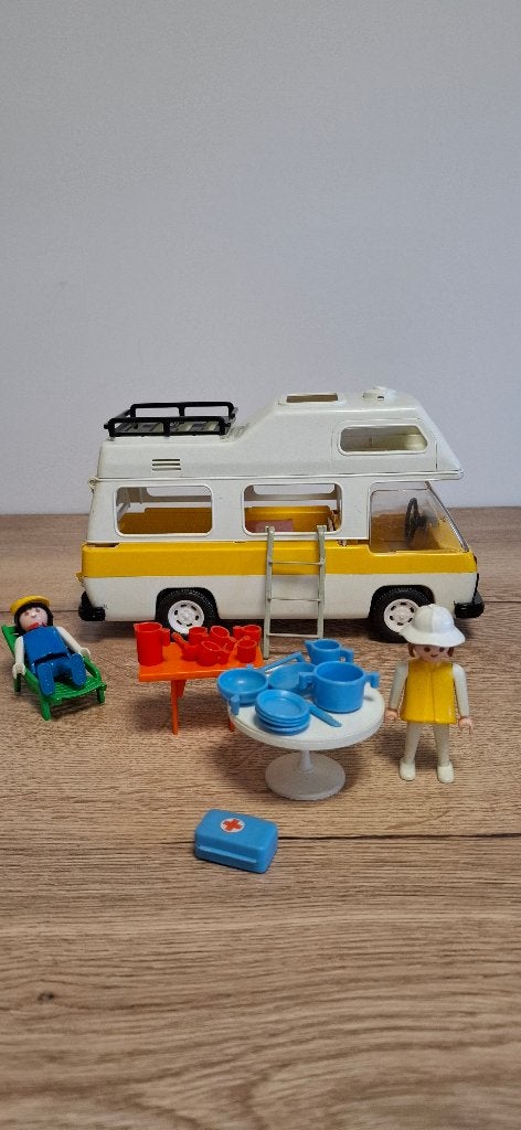 Playmobil set: 3258 Vintage Playmobil Camper Set 1974, 1234road, Gebruikt, Ophalen of Verzenden, Playmobil