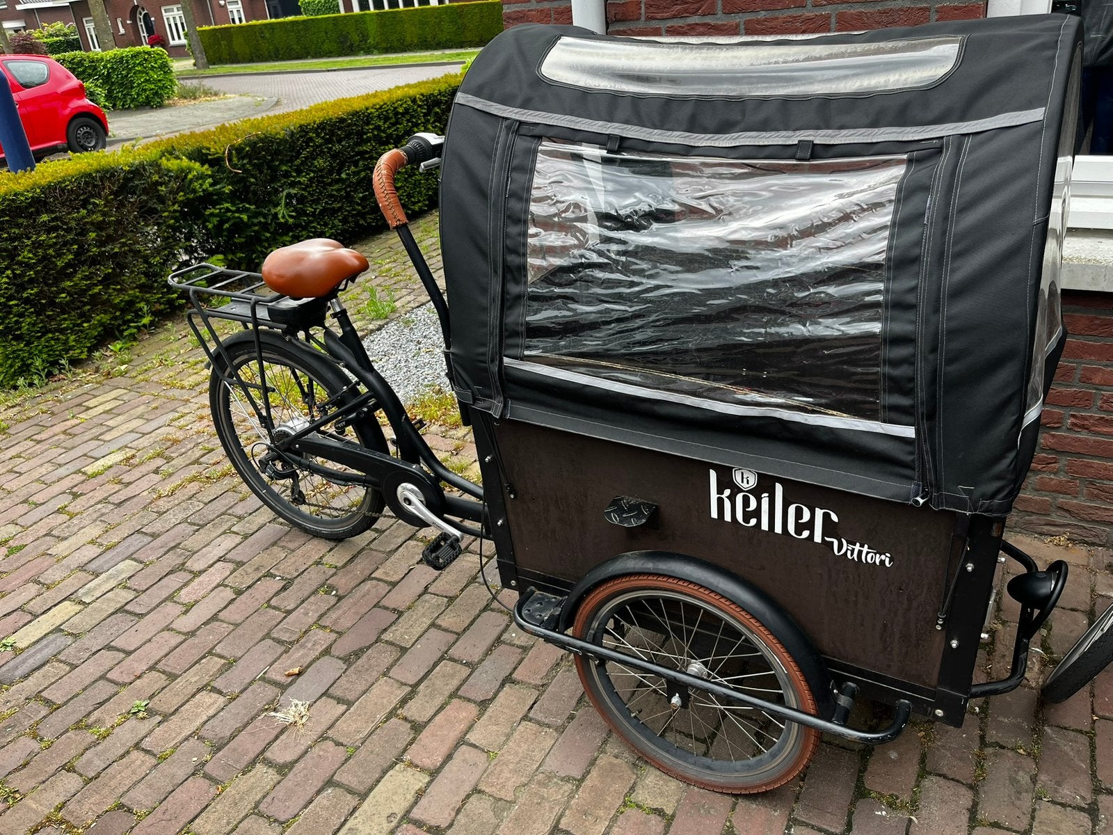 Bakfiets, Ophalen, Gebruikt, 4 kinderen of meer